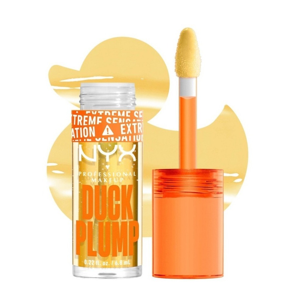 NYX Duck Plump High Pigment Plumping Lip Gloss 01 Clearly spicy 0.23 fl oz NEW